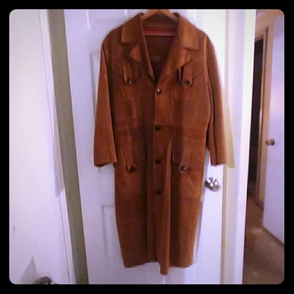 🎩Genuine Leather Coat